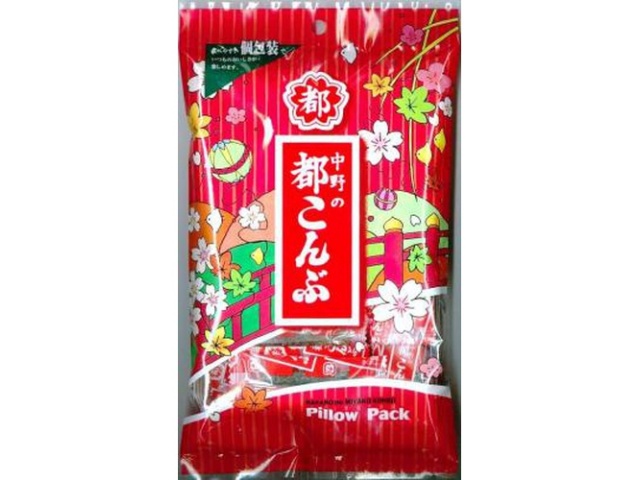 Nakano Miyako Konbu Pillow 50g (Purchase 10)