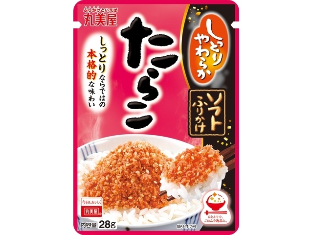 Marumiya Soft Furikake Tarako (Cod Roe) 28g (Special Order Item) [Purchase Quantity: 80]