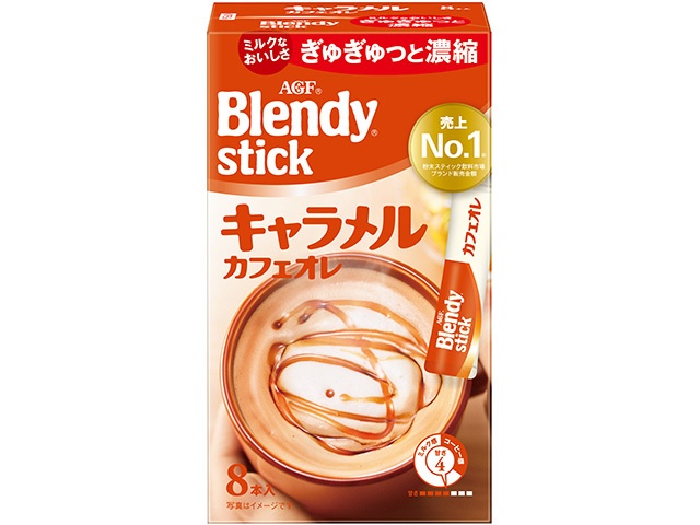 Blendy ST Caramel Cafe au Lait (8 bottles) [Special Order Item] [Purchase Quantity: 24]