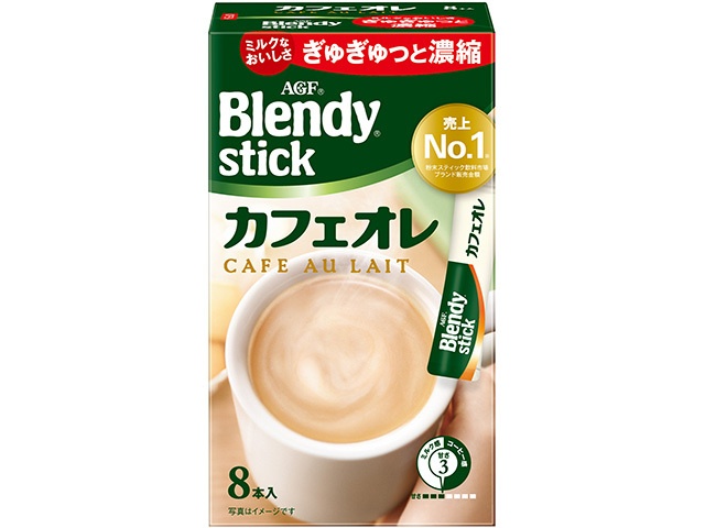 Blendy Stick Cafe au Lait (8 sticks) (Purchase 6 sticks)